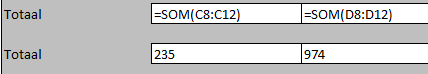 10174-10 Formules tonen in Excel 01