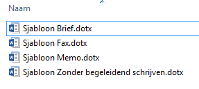 Auteur in Word sjabloon wijzigen 01
