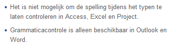 Automatische spellingcontrole foutje 02