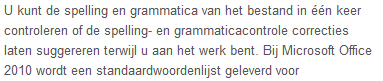 Automatische spellingcontrole