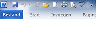 Eigen-menu-in-Word